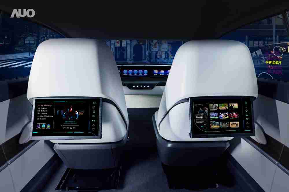 Wepay新一代Smart Cockpit 2024，，，以Micro LED先进显示技术优势，，，，创建〝可卷式后座娱乐显示器〞，，仅在互动时才显示出所需画面及信息，，，，扩充更丰富的娱乐和交互信息服务，，，获国际奖项荣耀