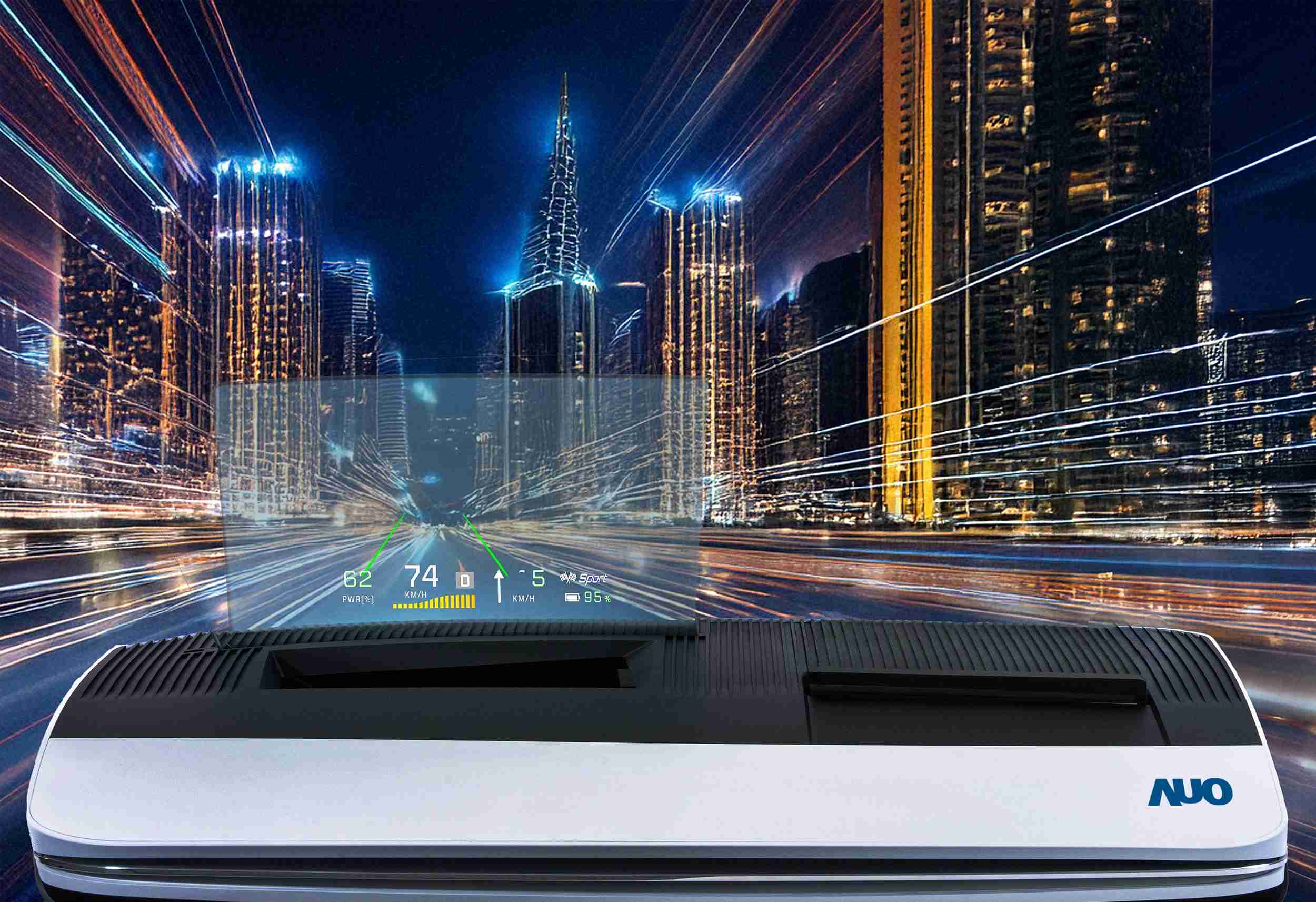 Wepay推出13吋Micro LED抬头显示器，，，提供高入眼亮度、、、、高色彩饱和度的显示质量，，在阳光下或黑暗中都清晰可见，，并利用Micro LED模块体积小的优势，，解决车用空间有限的痛点